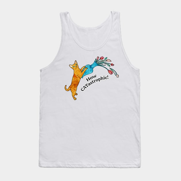 Catastrophic! Tank Top by Kelly Louise Art